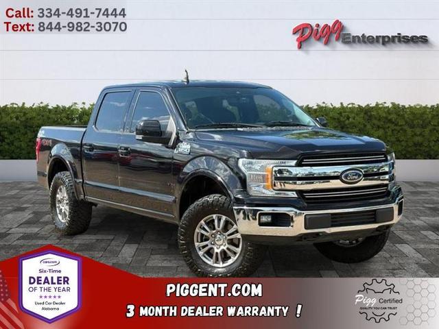 Black 2019 Ford F-150 Pickup Truck Four-Wheel Drive Automatic