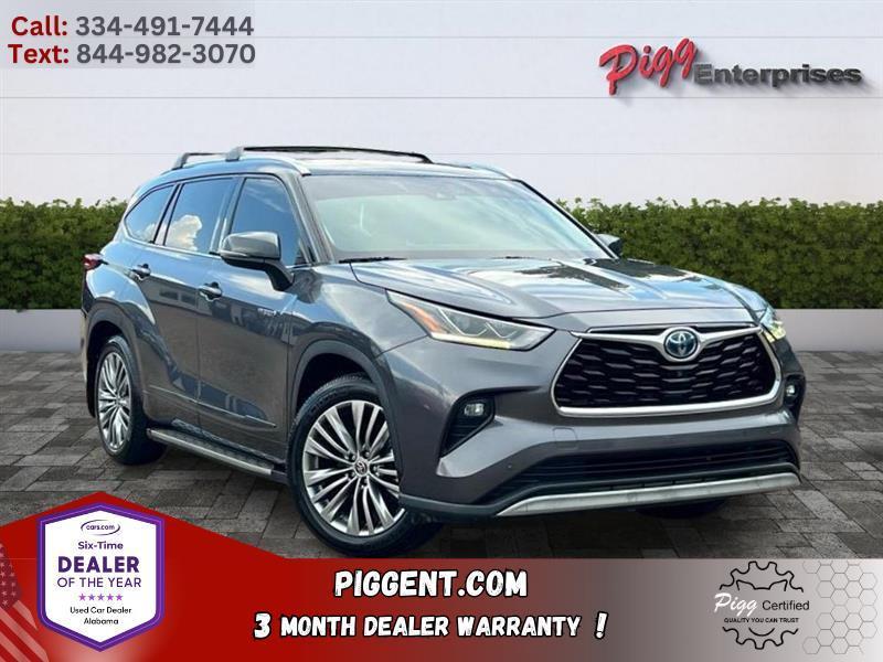 2021 Toyota Highlander PLATINUM HYBRID 2WD