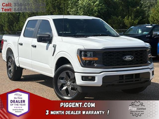 White 2025 Ford F-150 Pickup Truck Four-Wheel Drive Automatic