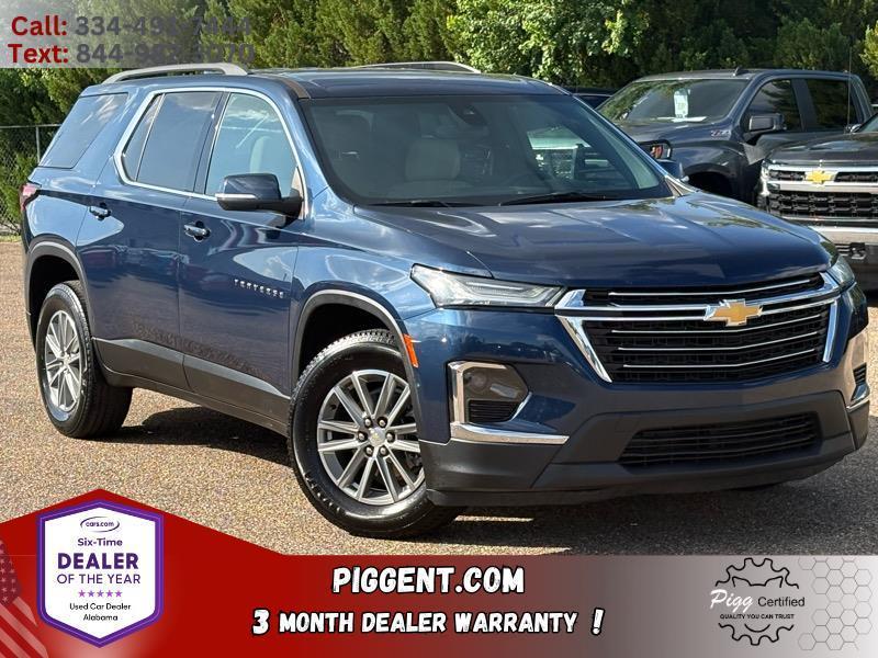 Blue 2023 Chevrolet Traverse SUV / Crossover Front-Wheel Drive Automatic