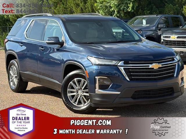 Blue 2023 Chevrolet Traverse SUV / Crossover Front-Wheel Drive Automatic