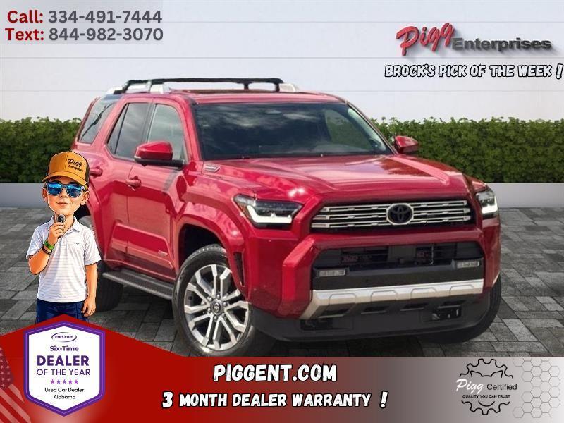 2025 Toyota 4Runner LIMITED 4WD