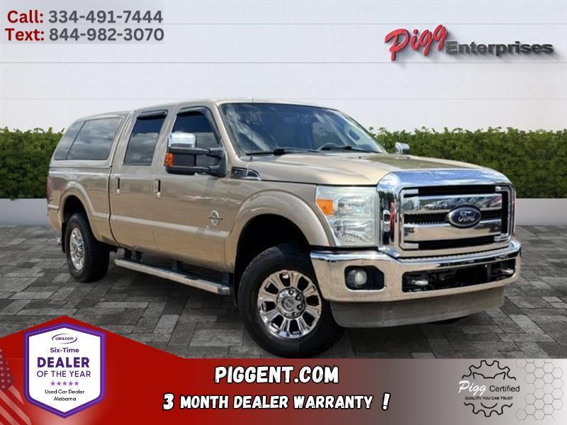 2012 Ford F250 CREW CAB LARIAT 4WD
