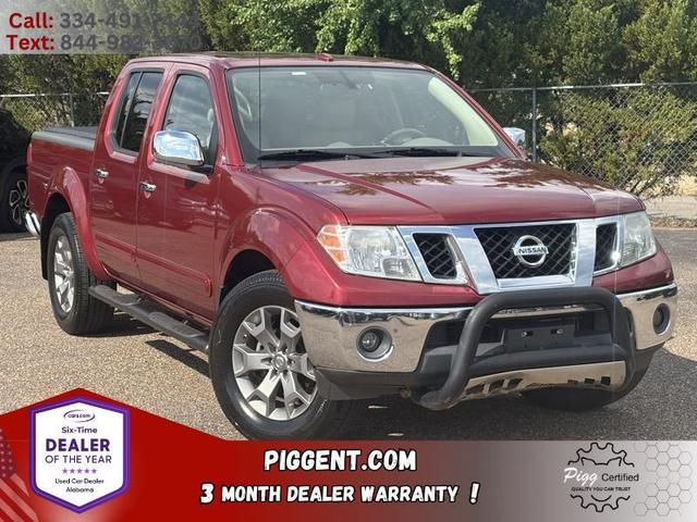 Red 2018 Nissan Frontier Pickup Truck Four-Wheel Drive Automatic