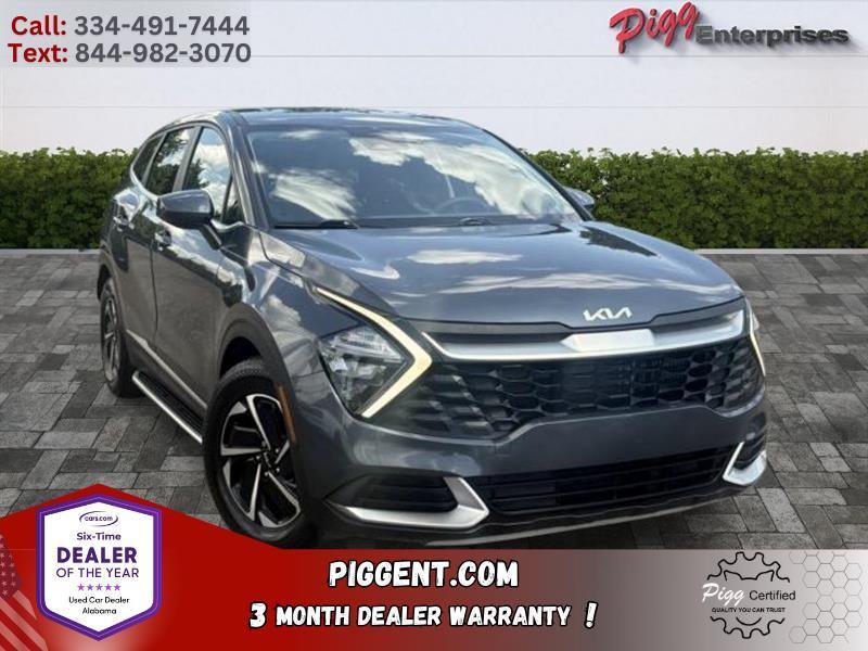 Gray 2023 Kia Sportage Hybrid SUV / Crossover Front-Wheel Drive Automatic