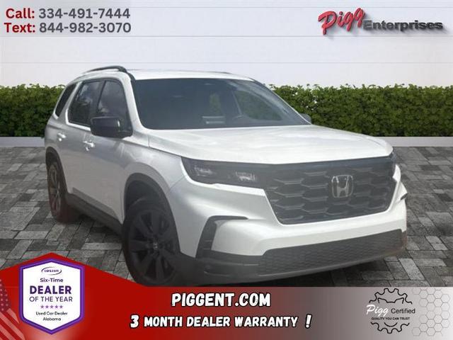 White 2025 Honda Pilot SUV / Crossover All-Wheel Drive Automatic