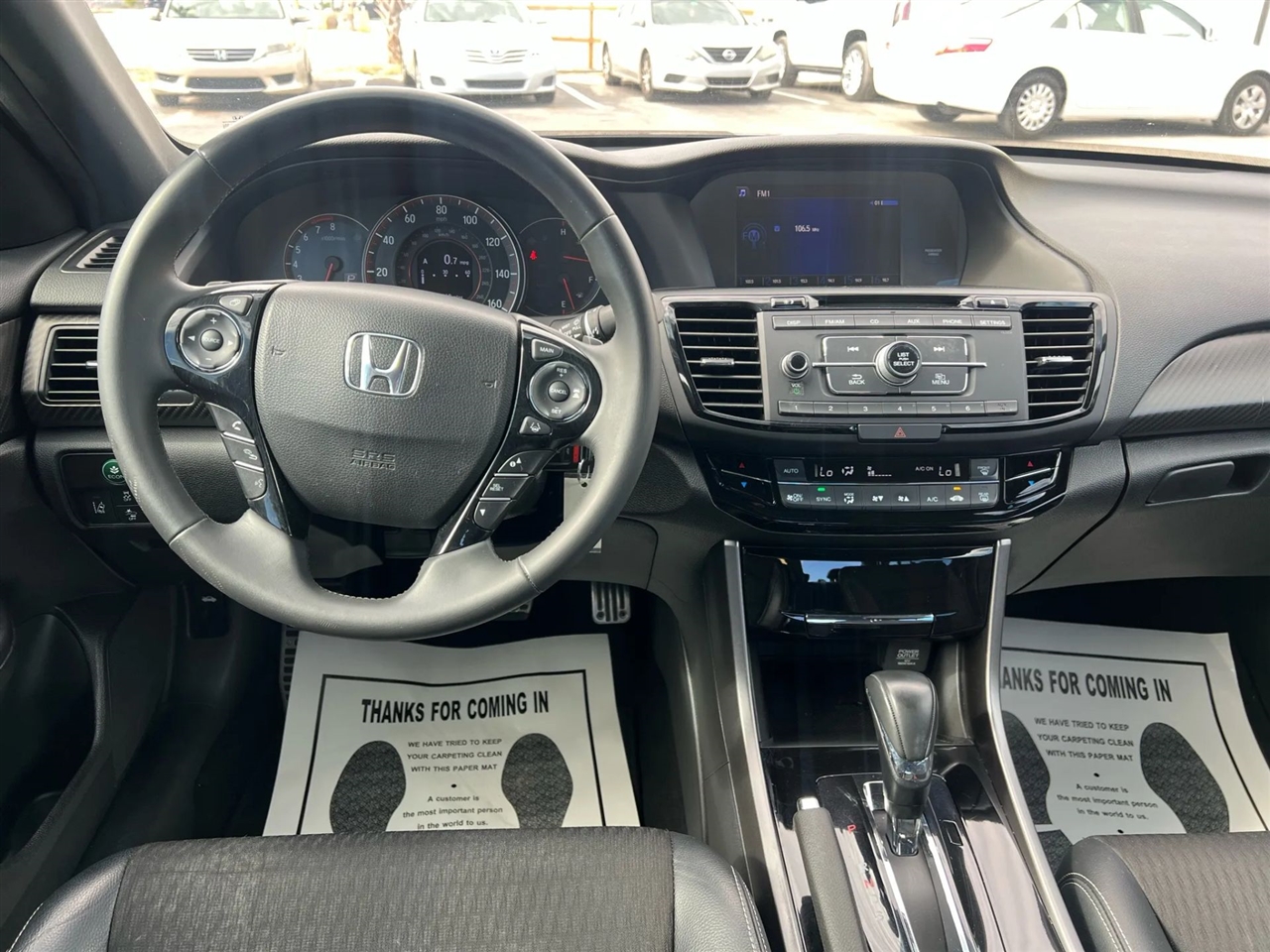 Honda Accord Sport Sedan w/Honda Sensing CVT 2016