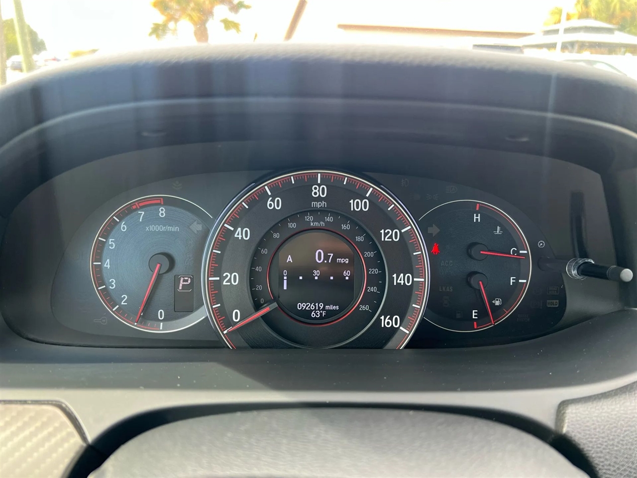 Honda Accord Sport Sedan w/Honda Sensing CVT 2016