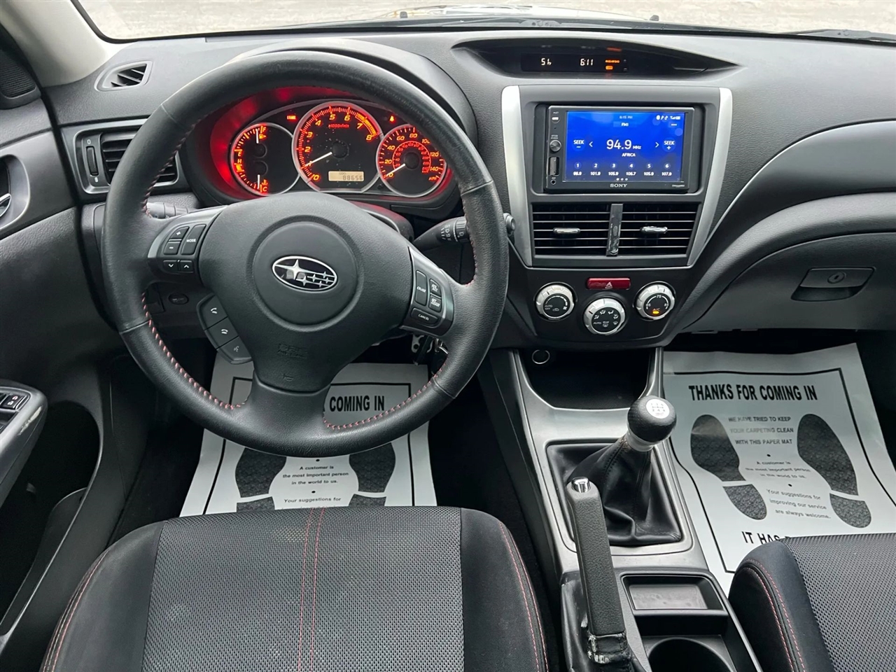 Subaru Impreza WRX 4-Door 2012