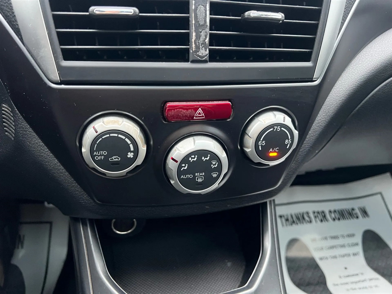 Subaru Impreza WRX 4-Door 2012