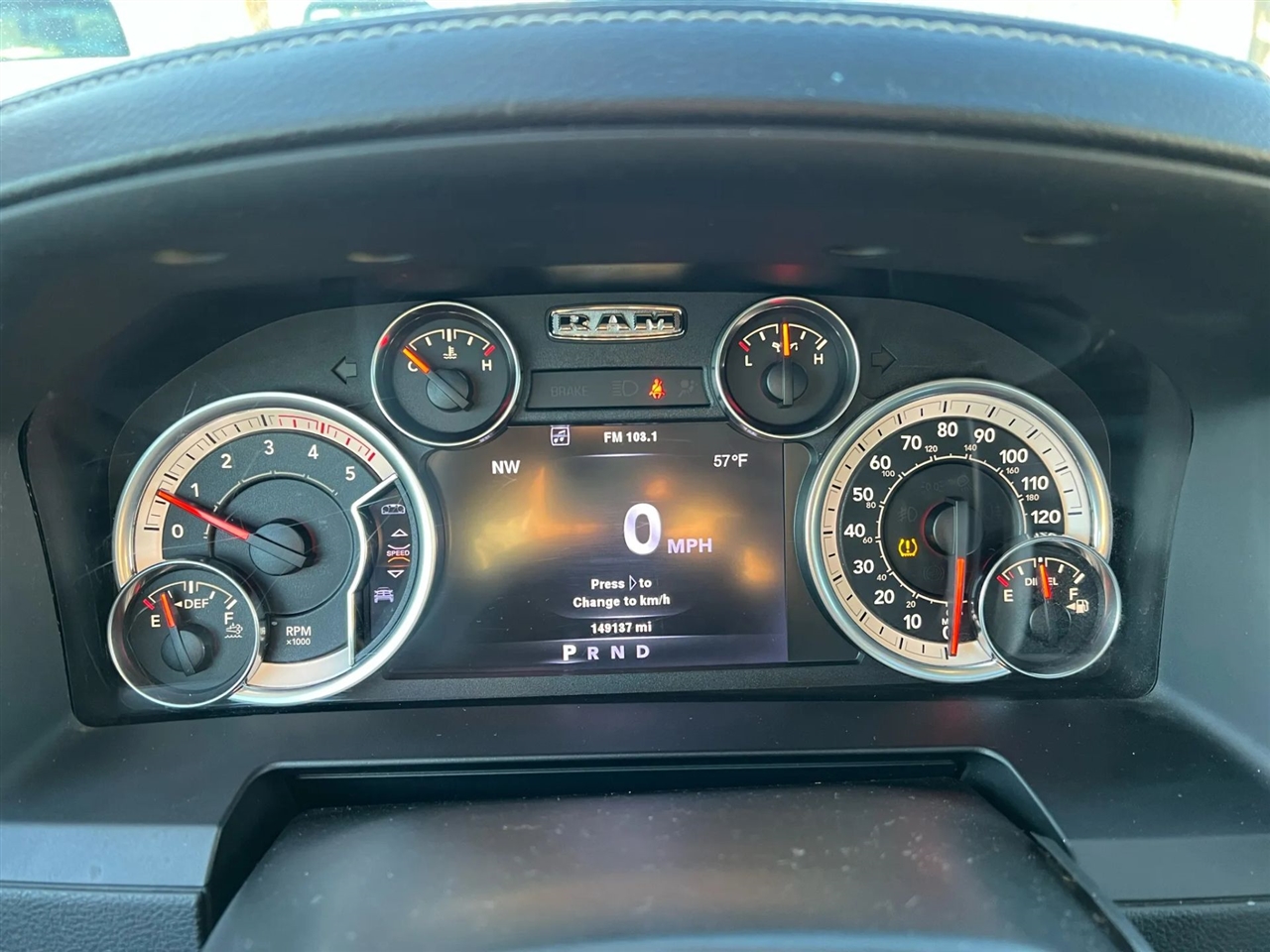 RAM 2500 Laramie Crew Cab SWB 4WD 2013