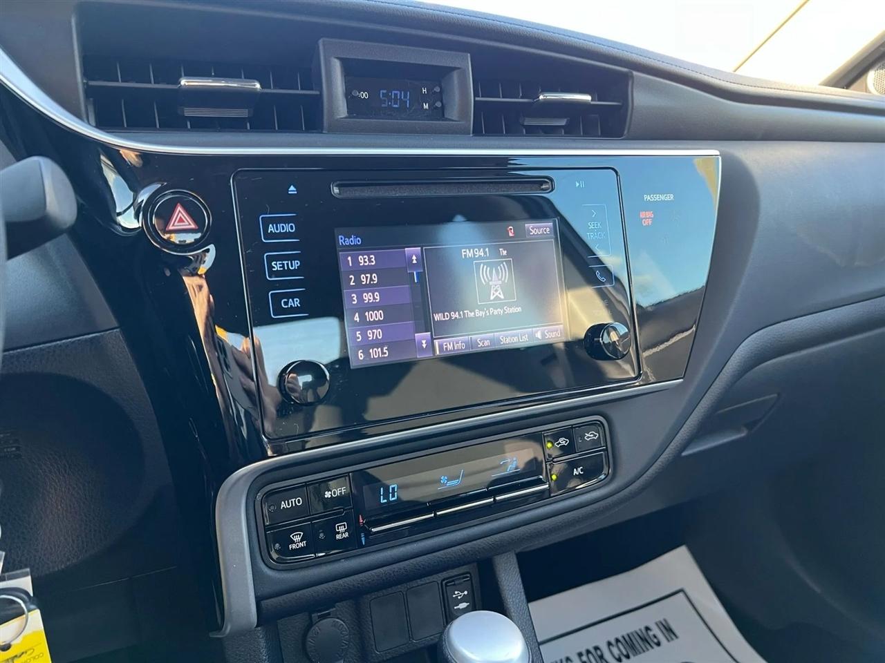 Toyota Corolla SE 6M 2017