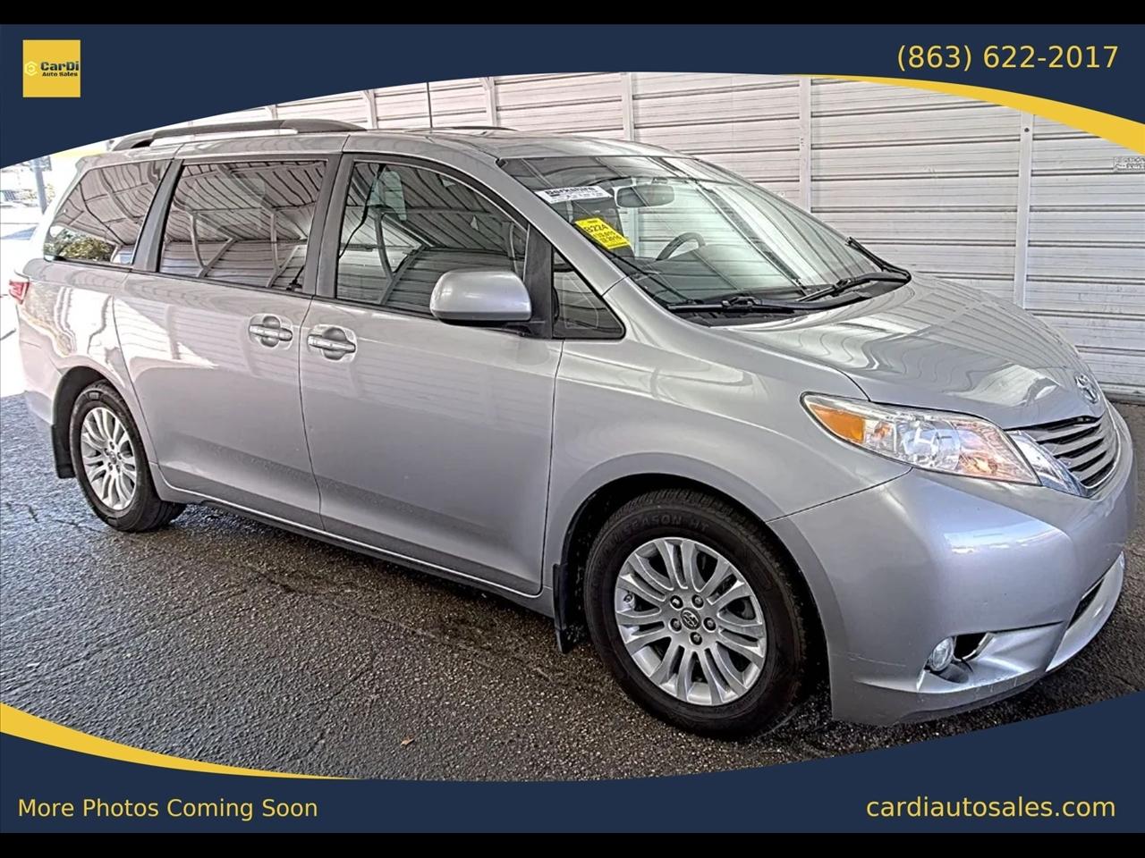 Toyota Sienna XLE FWD 8-Passenger V6 2016