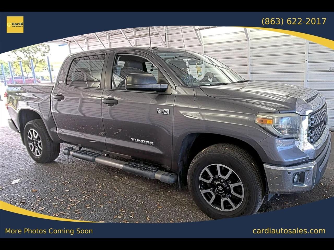Toyota Tundra SR5 5.7L V8 CrewMax 4WD 2018