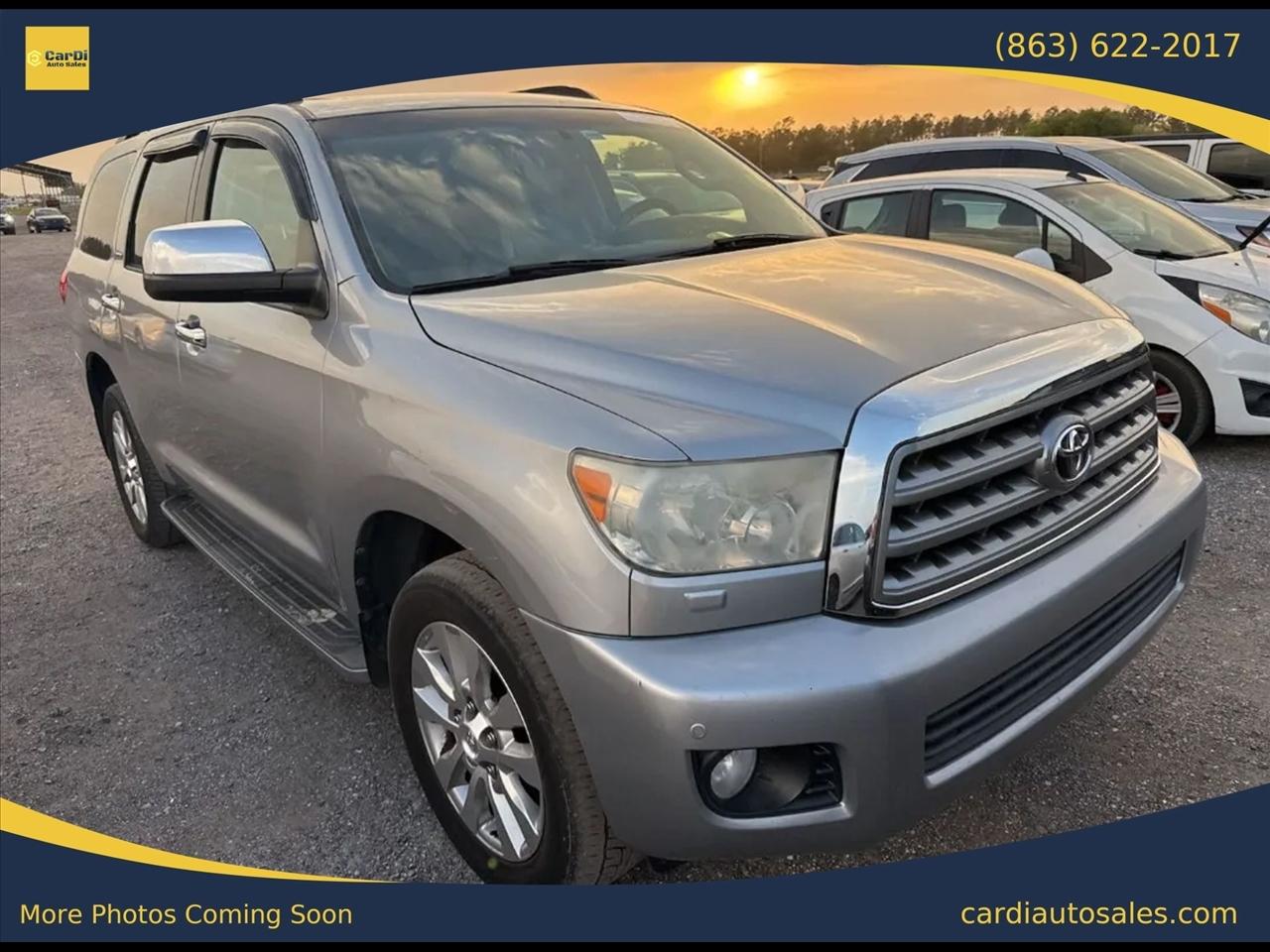 Toyota Sequoia Limited 4WD FFV 2013