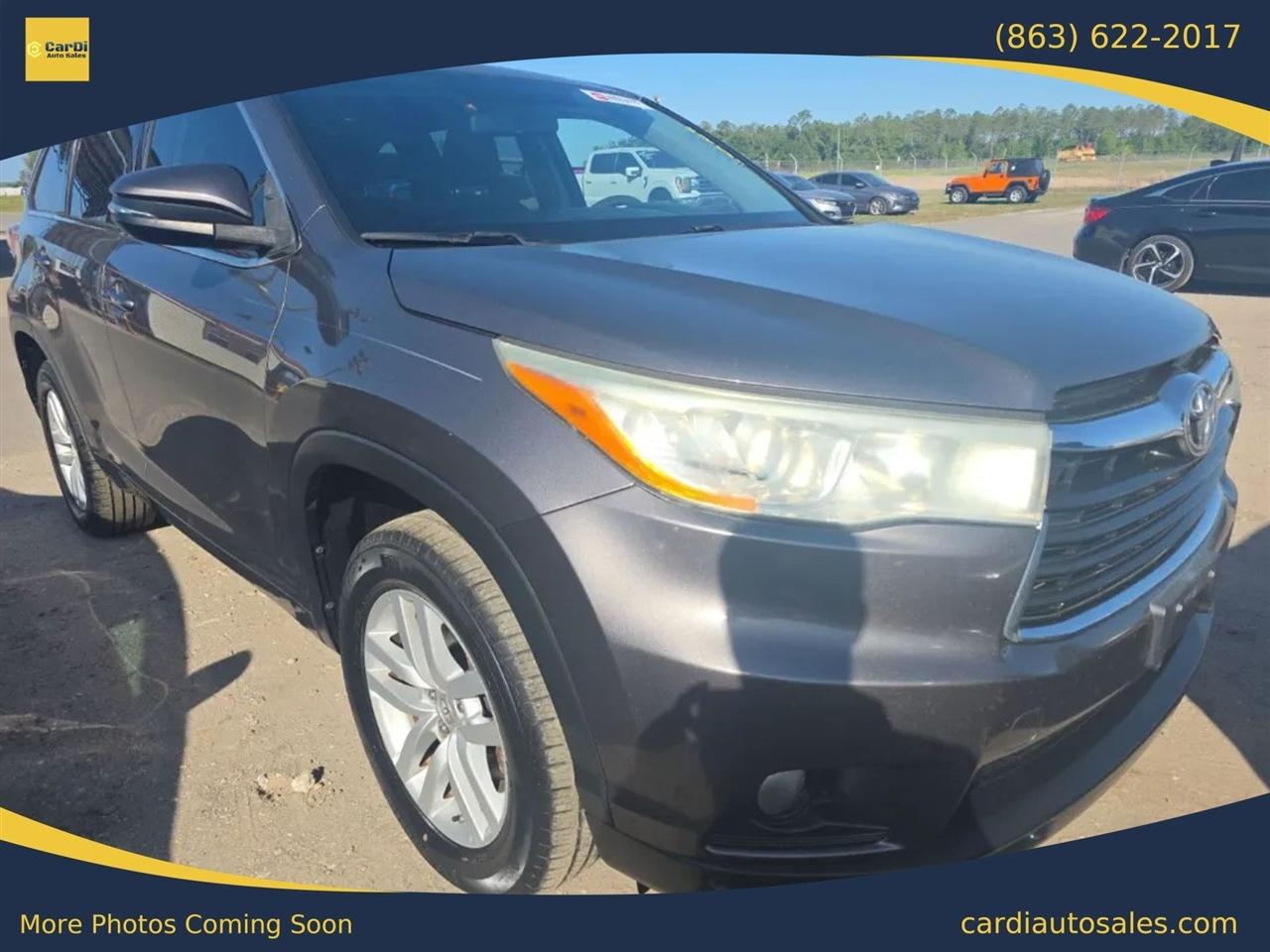 Toyota Highlander LE FWD I4 2014