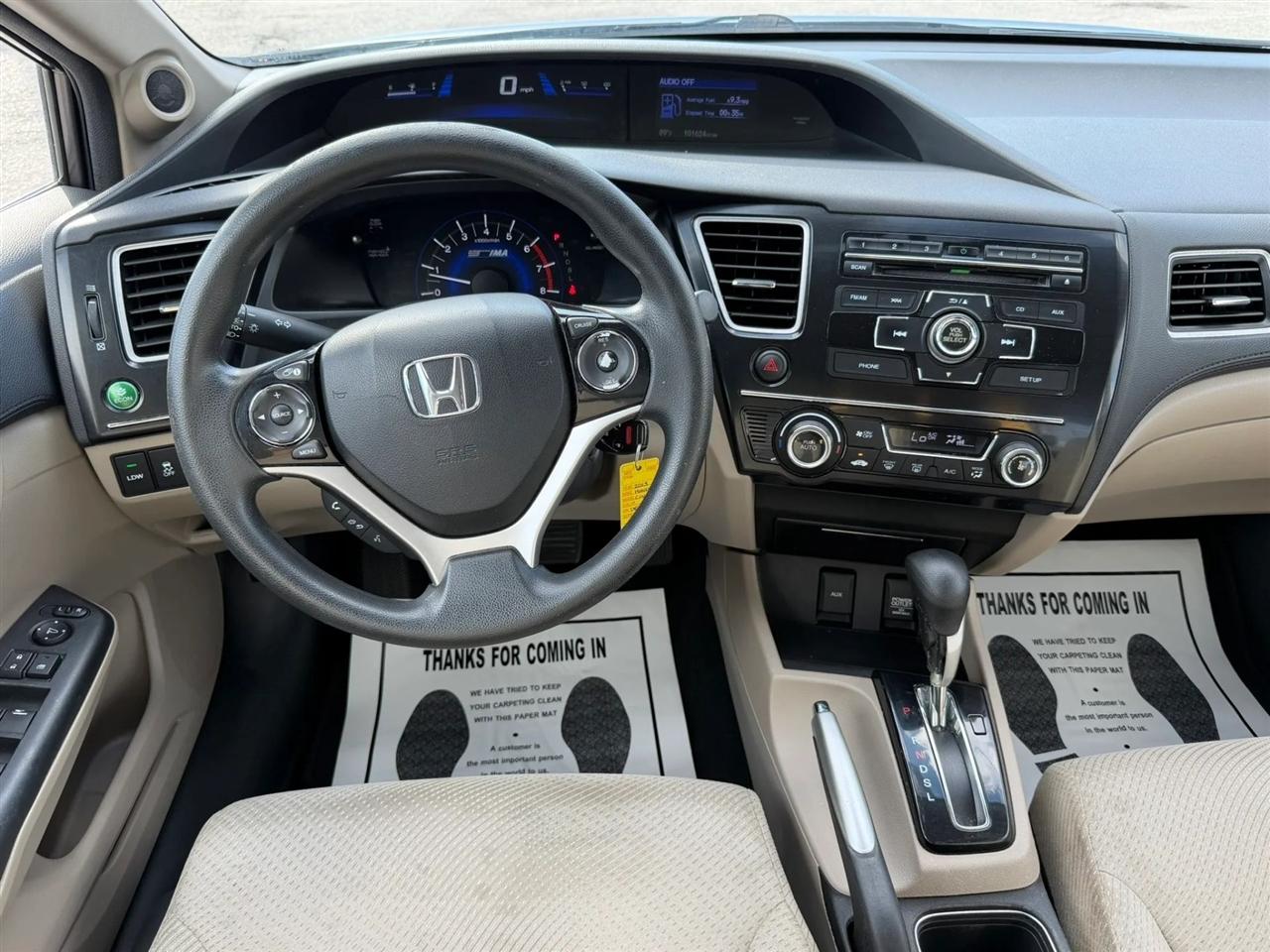 Honda Civic Hybrid CVT AT-PZEV with Navigation 2013
