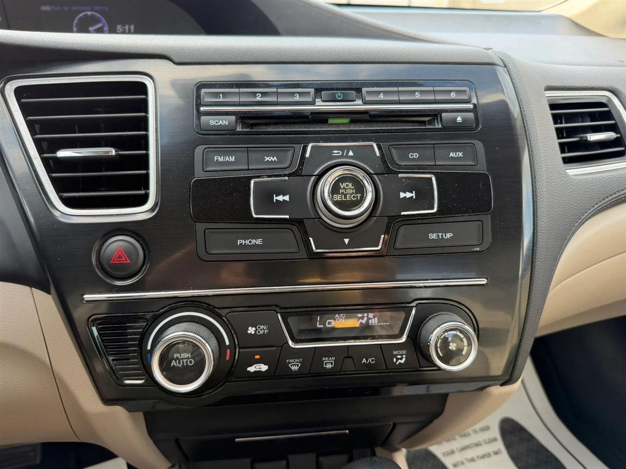 Honda Civic Hybrid CVT AT-PZEV with Navigation 2013