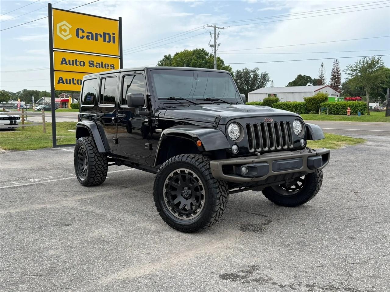 2017 Jeep Wrangler Unlimited Sahara 4WD
