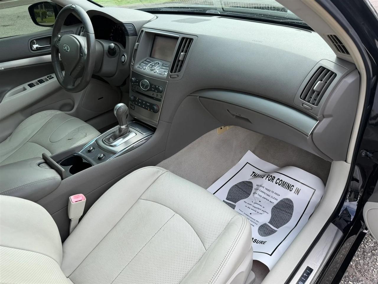 Infiniti G Sedan 37 Journey 2013