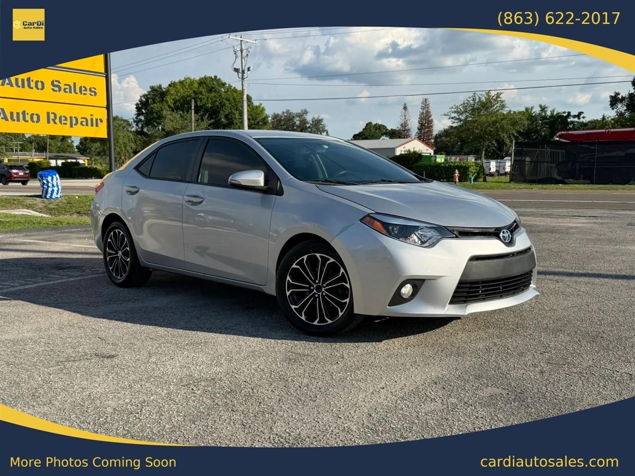 Toyota Corolla S Plus 6MT 2015