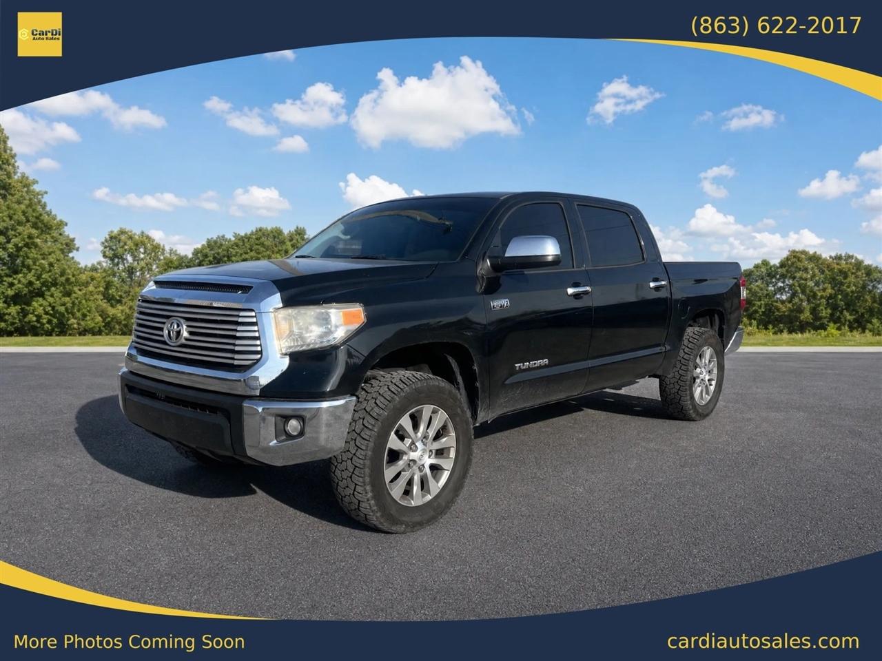 Toyota Tundra Limited 5.7L FFV CrewMax 4WD 2014
