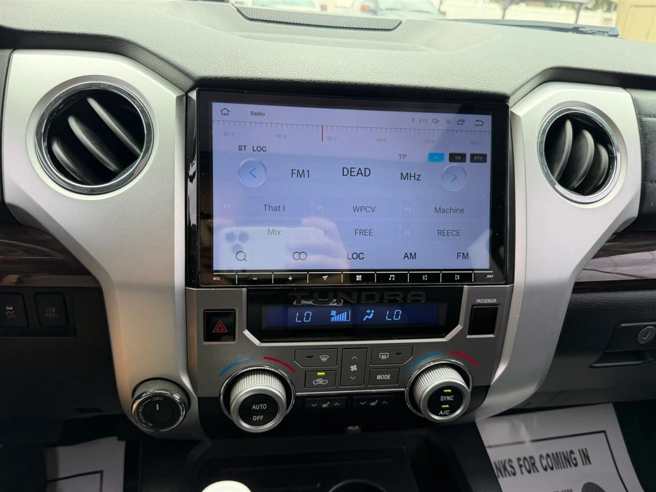 Toyota Tundra Limited 5.7L FFV CrewMax 4WD 2014