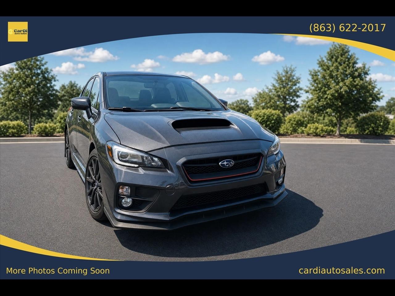 2017 Subaru WRX Limited 6M