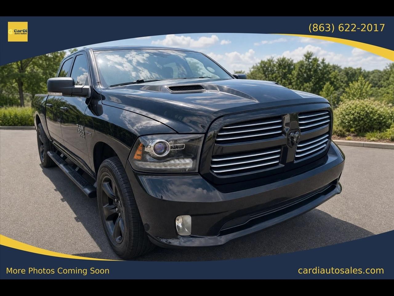 RAM 1500 Sport Crew Cab SWB 4WD 2017