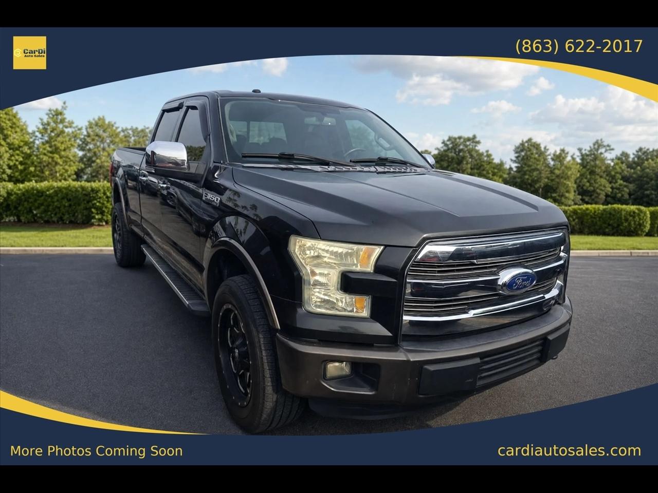 Ford F-150 Lariat SuperCrew 5.5-ft. Bed 2WD 2015