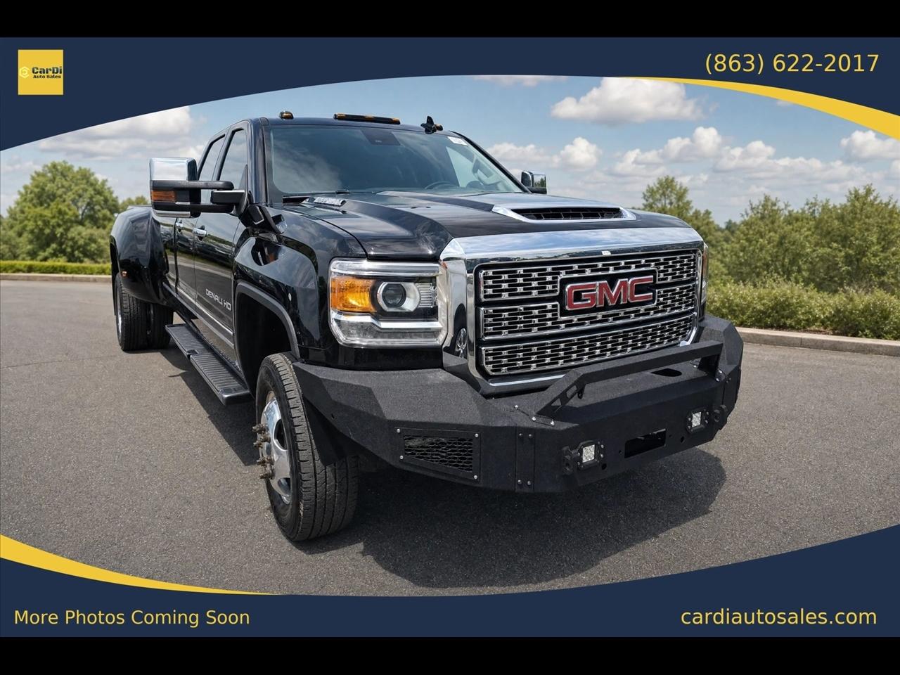 GMC Sierra 3500HD Denali Crew Cab 4WD 2018