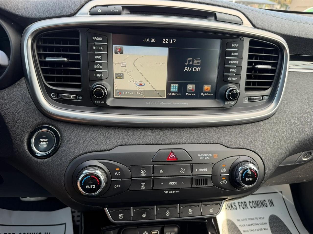 Kia Sorento Limited V6 AWD 2016