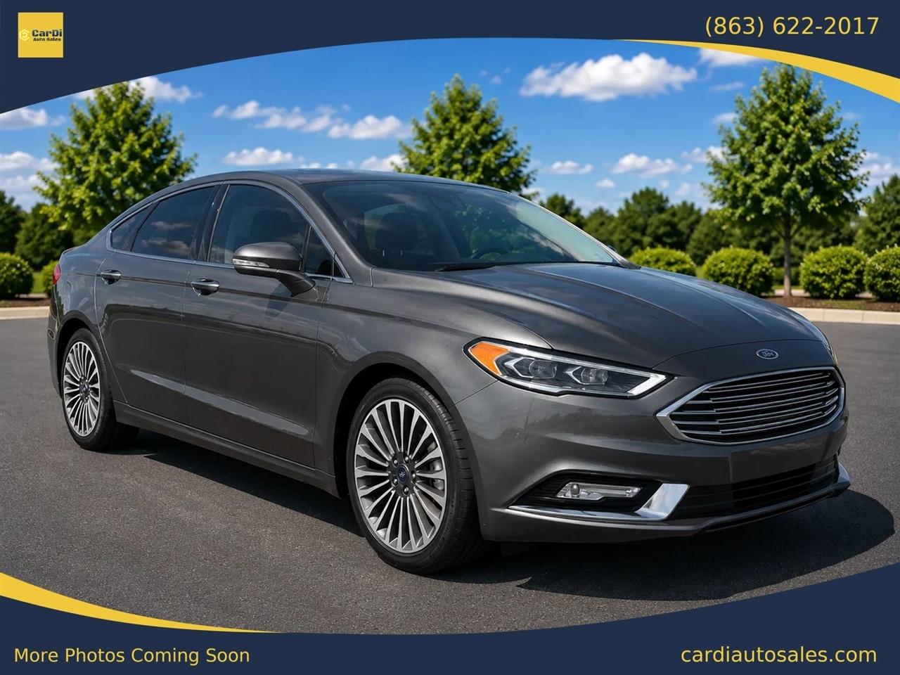 Ford Fusion Titanium AWD 2018