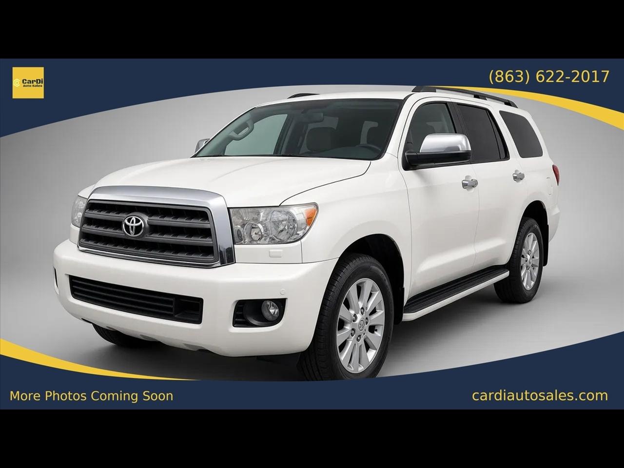 Toyota Sequoia Plantium 4WD FFV 2014