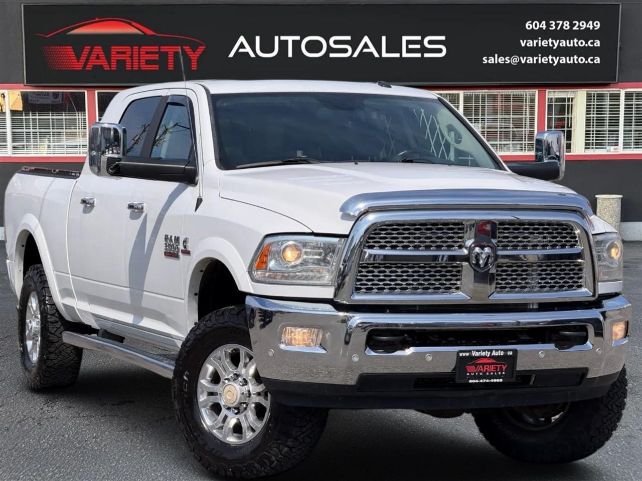  2017 RAM 3500 Laramie Mega Cab 4WD   