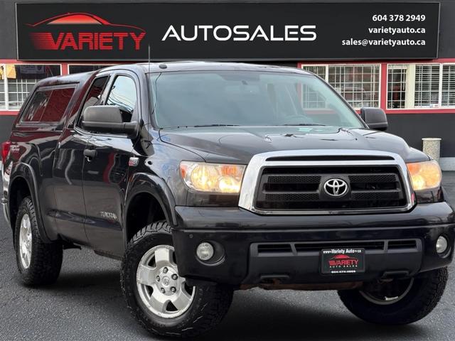 Black 2011 Toyota Tundra Pickup Truck Four-Wheel Drive Automatic