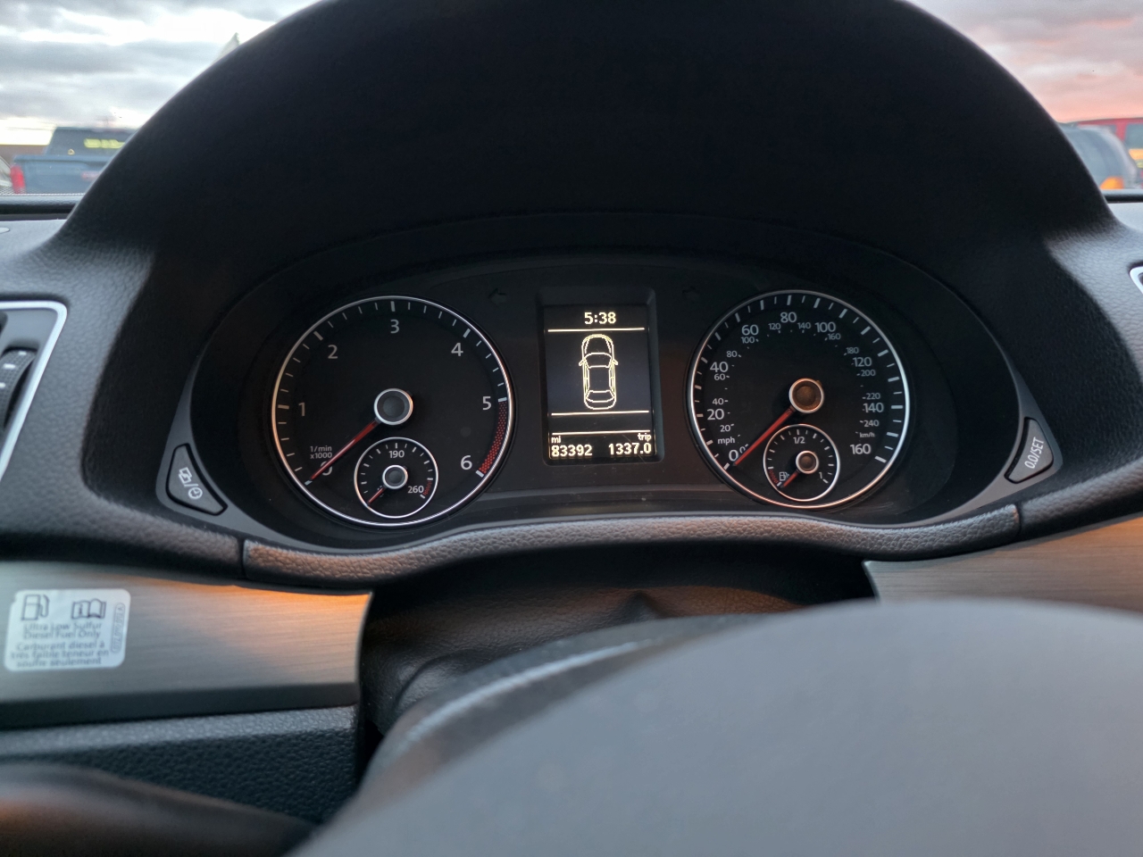 Volkswagen Passat 2.0L TDI SE AT 2014