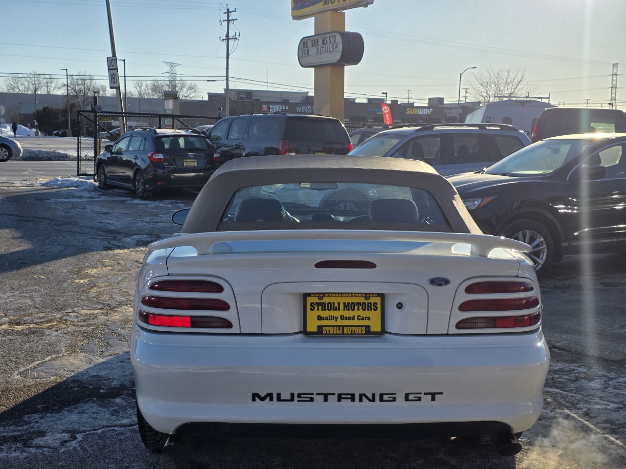 Ford Mustang GT convertible 1995