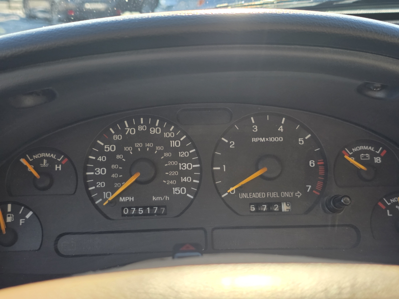 Ford Mustang GT convertible 1995