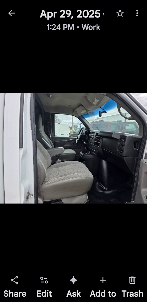 Chevrolet Express G3500 139" 2016