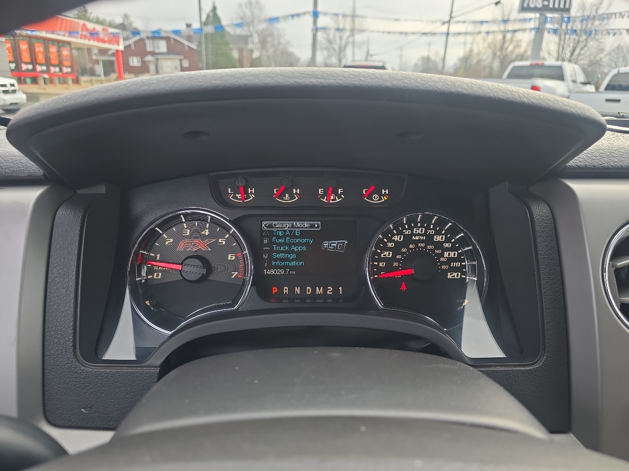 Ford F-150 4WD SuperCrew 145" FX4 2012