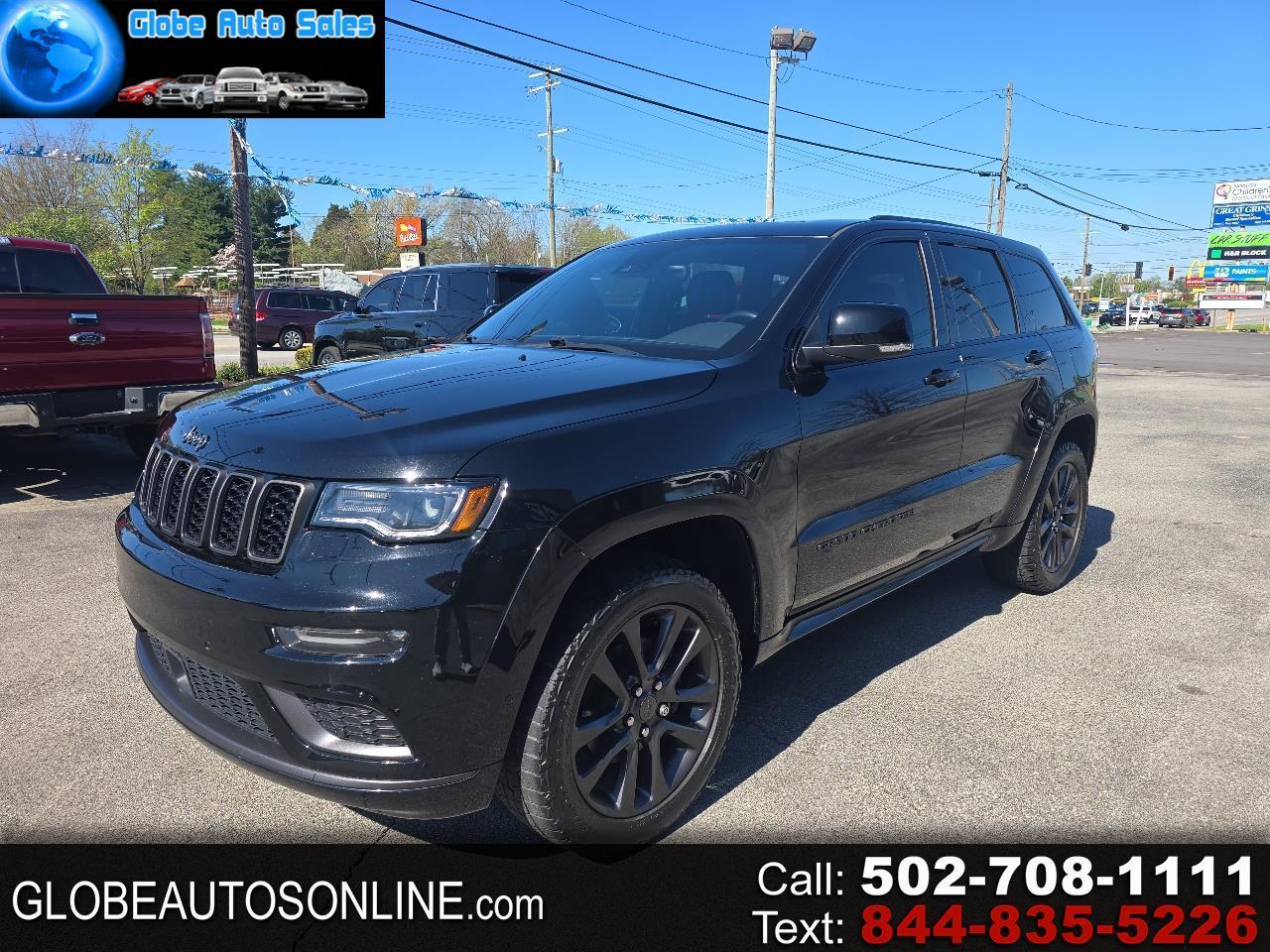 2018 Jeep Grand Cherokee 4WD 4dr High Altitude