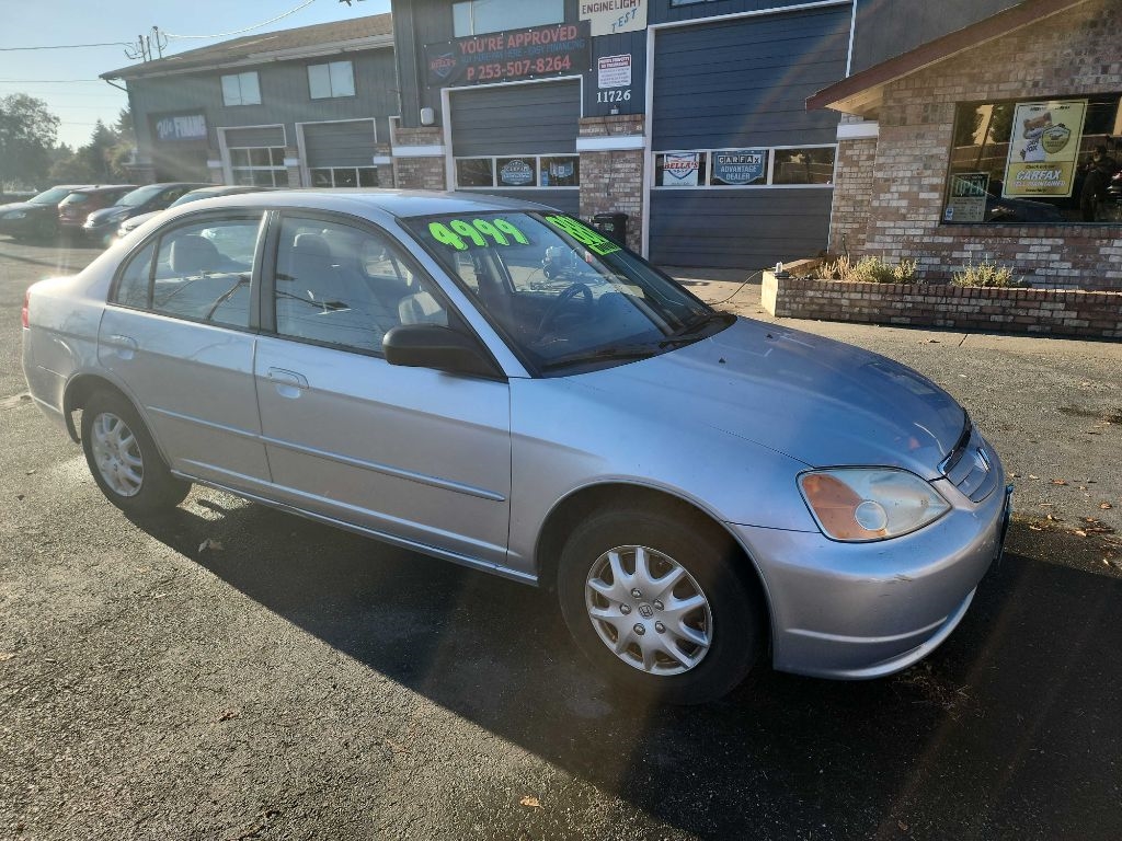 Honda Civic LX Sedan 4-spd AT with Front Side Airbags 2003 Honda Civic LX Sedan 4-spd AT with Front Side Airbags 2003