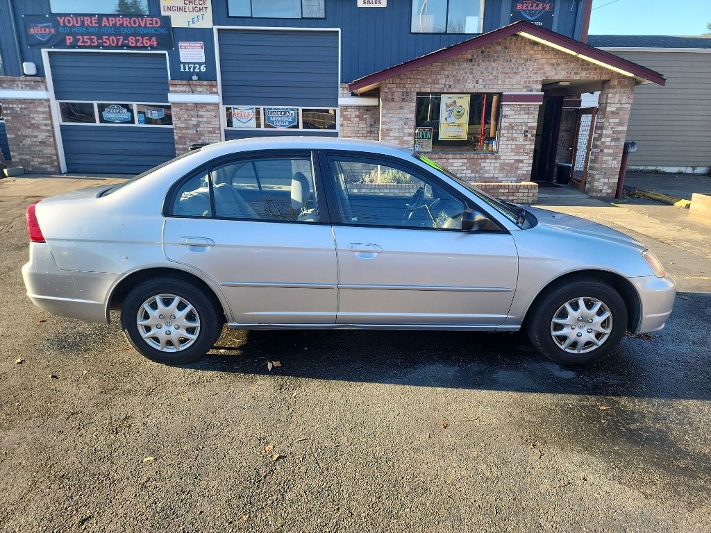 Honda Civic LX Sedan 4-spd AT with Front Side Airbags 2003 Honda Civic LX Sedan 4-spd AT with Front Side Airbags 2003
