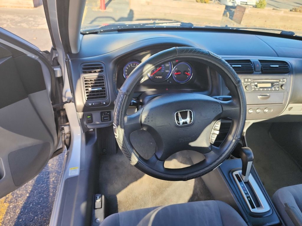 Honda Civic LX Sedan 4-spd AT with Front Side Airbags 2003 Honda Civic LX Sedan 4-spd AT with Front Side Airbags 2003