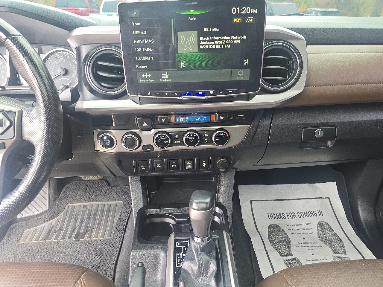 Toyota Tacoma 4WD Double Cab V6 AT Limited (Natl) 2016