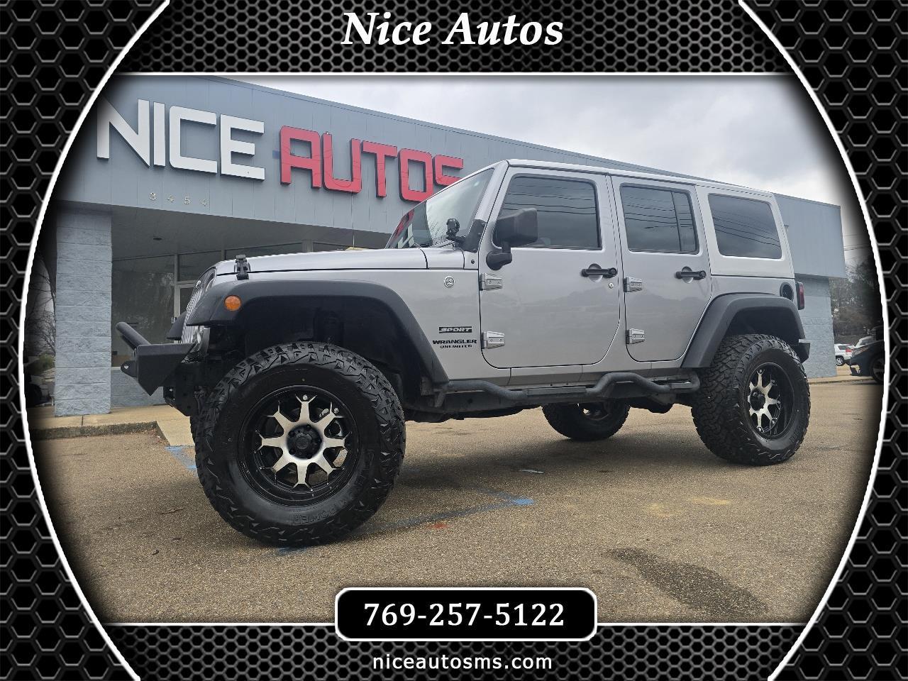 Jeep Wrangler Sport 4 Door 4x4 2017