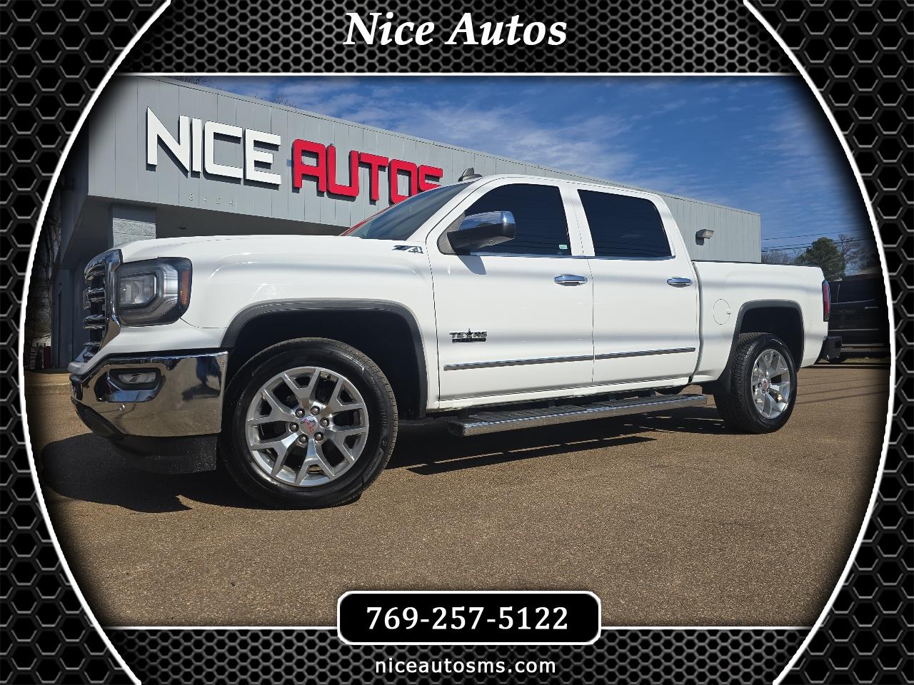 GMC Sierra 1500 SLT Crew Cab Short Bed 4WD 2018