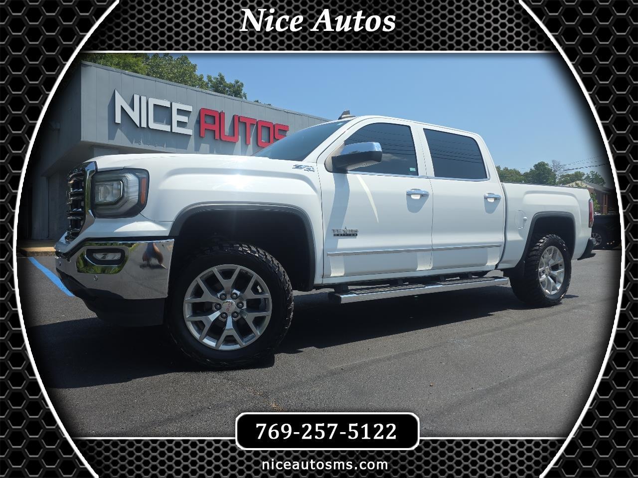 GMC Sierra 1500 SLT Crew Cab Short Bed 4WD 2018