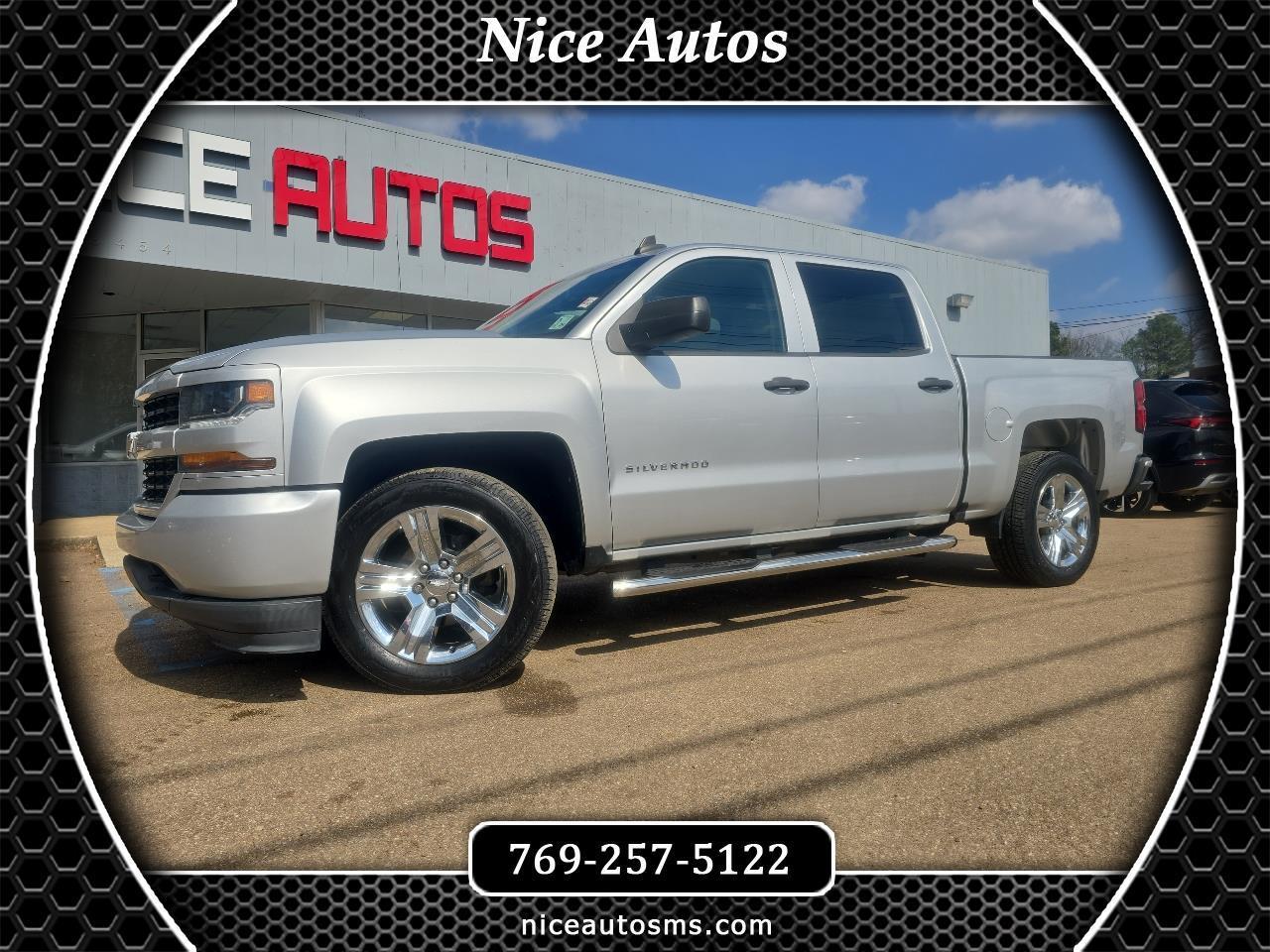 Chevrolet Silverado 1500 Custom Crew Cab 2WD SWB 2018